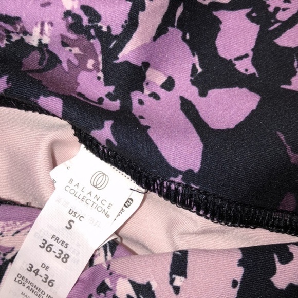 Balance Collection athletic leggings size small floral - Picture 2 of 6